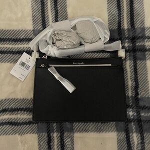 Kate Spade Black Cameron Zip Cross Body Bag